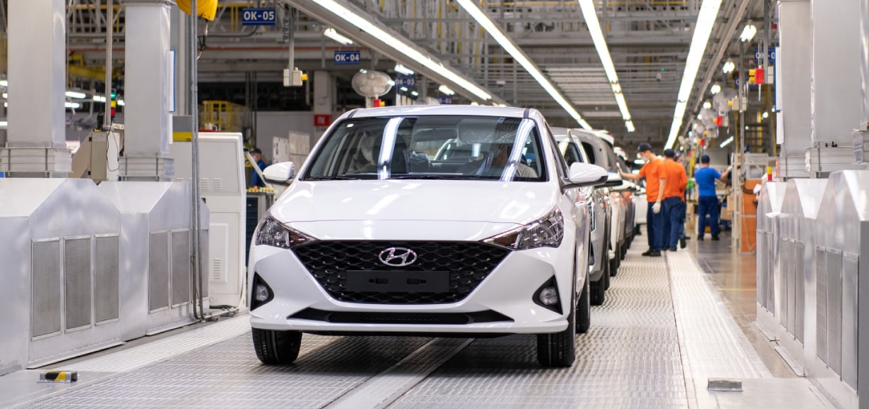 Российский завод Hyundai Motor показал высокие результаты производства по итогам трех кварталов